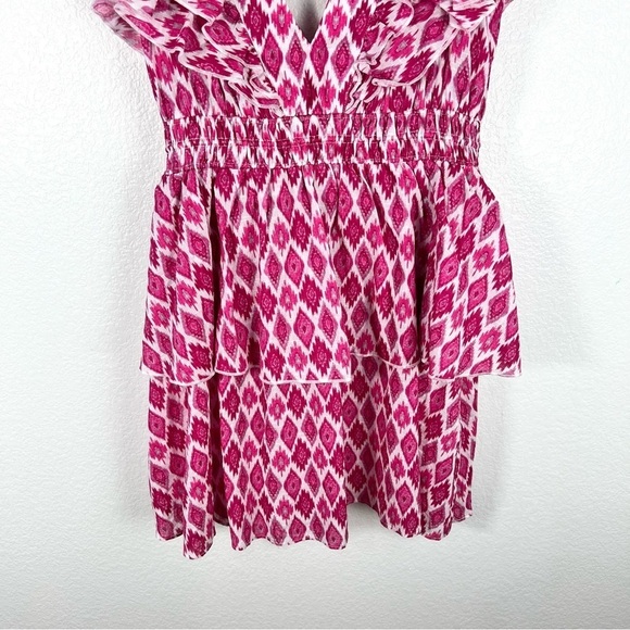Playa Lucila Ruffle Mini Dress size M - Picture 5 of 9